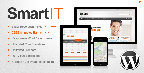 SmartIT Premium Responsive WordPress Theme