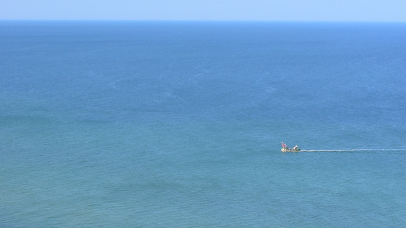 Fishing Boat and Blue Ocean 2 Fishing Boat and Blue Ocean 2