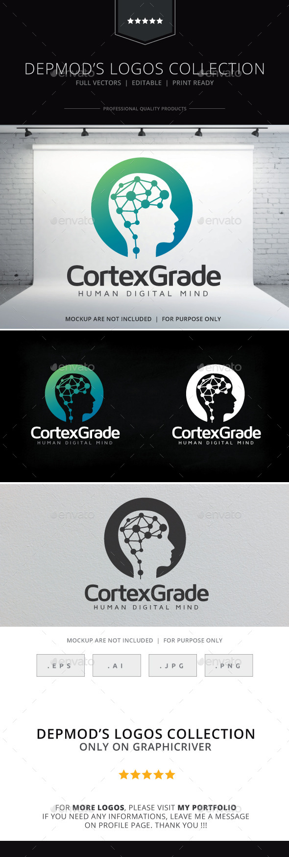 GraphicRiver Cortex Grade Logo 9222231 GraphicRiver Cortex Grade Logo 9222231