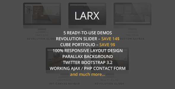 ThemeForest LARX Interior Design Studio Template 8170114 ThemeForest LARX Interior Design Studio Template 8170114