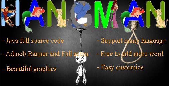 CodeCanyon Hangman Android Game with Admob 9223648 CodeCanyon Hangman Android Game with Admob 9223648