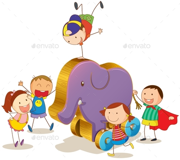 GraphicRiver Kids and Toy 9225051 GraphicRiver Kids and Toy 9225051
