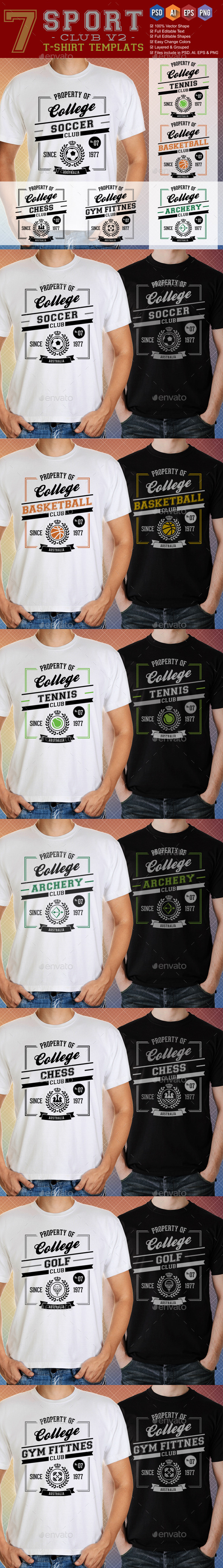 GraphicRiver Sports Club T-Shirt Template v2 9225662 GraphicRiver Sports Club T-Shirt Template v2 9225662
