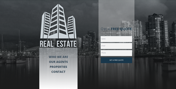 Real Estate / Agency / Multipurpose Muse Template