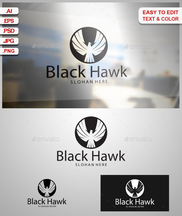 GraphicRiver Black Hawk 9227800 GraphicRiver Black Hawk 9227800