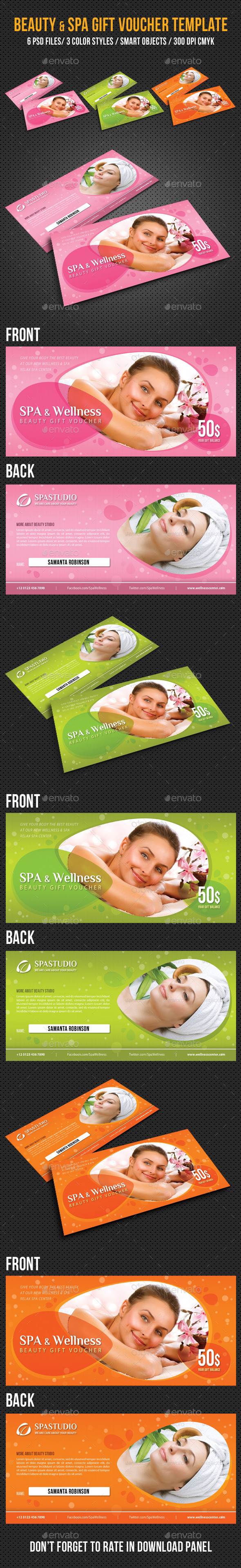 GraphicRiver Spa and Wellness Gift Voucher V01 9227976 GraphicRiver Spa and Wellness Gift Voucher V01 9227976