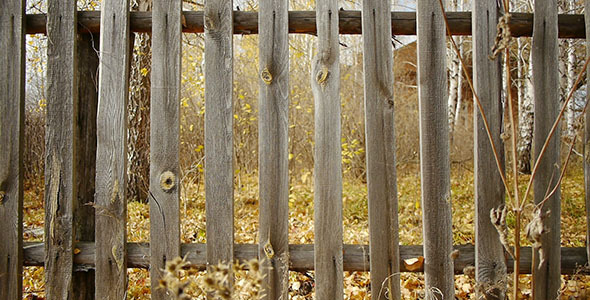 Village Wooden Fence Village Wooden Fence