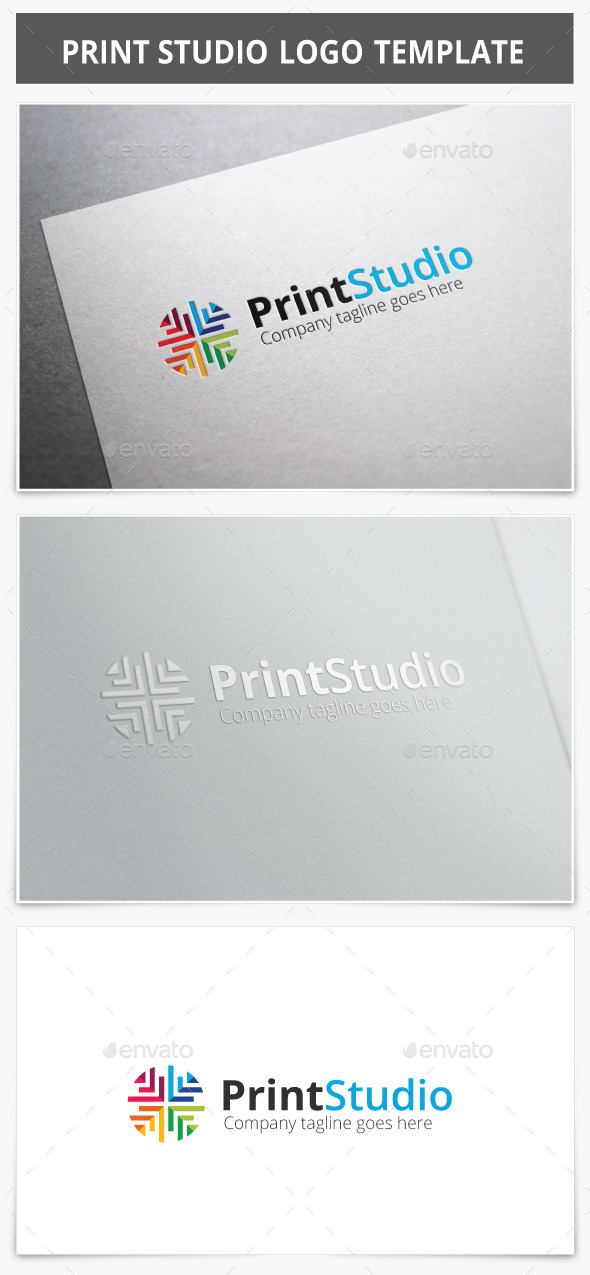 GraphicRiver Print Studio Logo 9229811 GraphicRiver Print Studio Logo 9229811