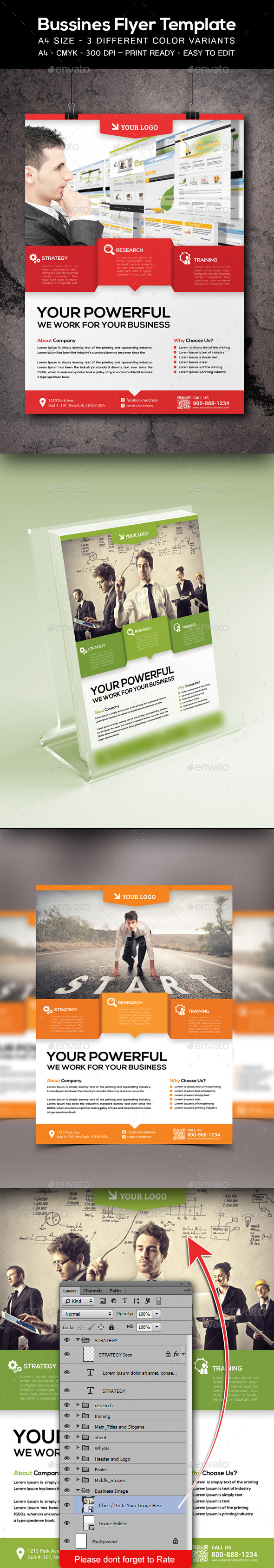 GraphicRiver Corporate Business Flyer Template 9231126 GraphicRiver Corporate Business Flyer Template 9231126
