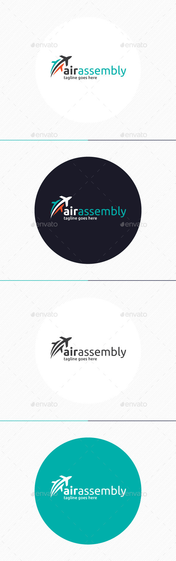 GraphicRiver Air Assembly Logo 9231253 GraphicRiver Air Assembly Logo 9231253