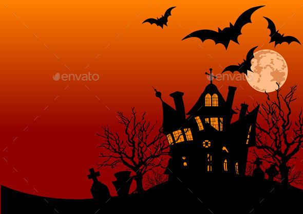 GraphicRiver Haunted house 9231993 GraphicRiver Haunted house 9231993