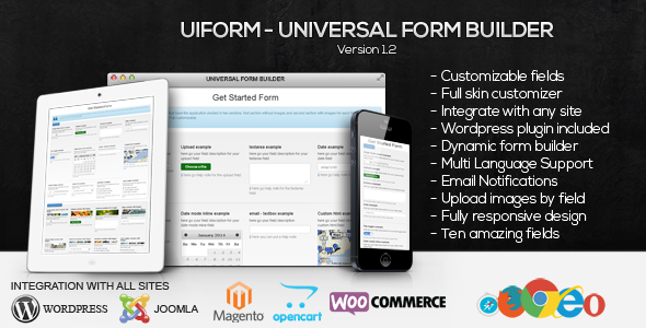 CodeCanyon - uiForm v1.2 - Universal Form Builder