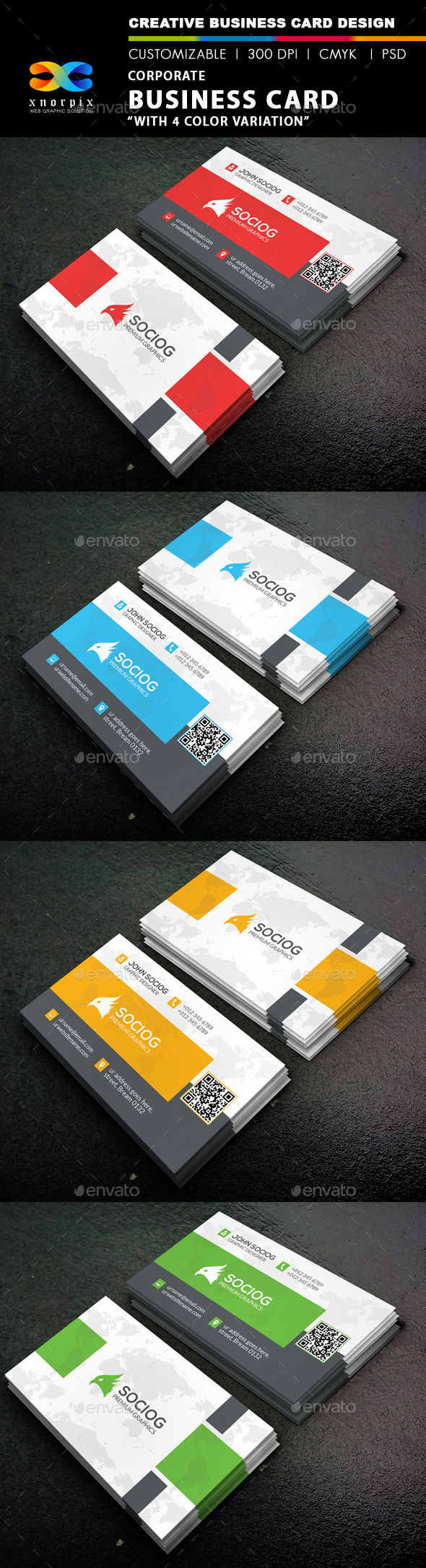 GraphicRiver Corporate Business Card 9234511 GraphicRiver Corporate Business Card 9234511