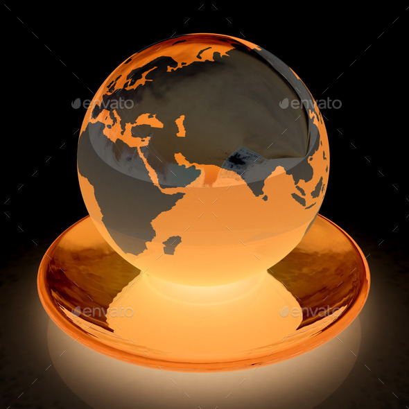 Globe on a saucer (Misc) Photo Download