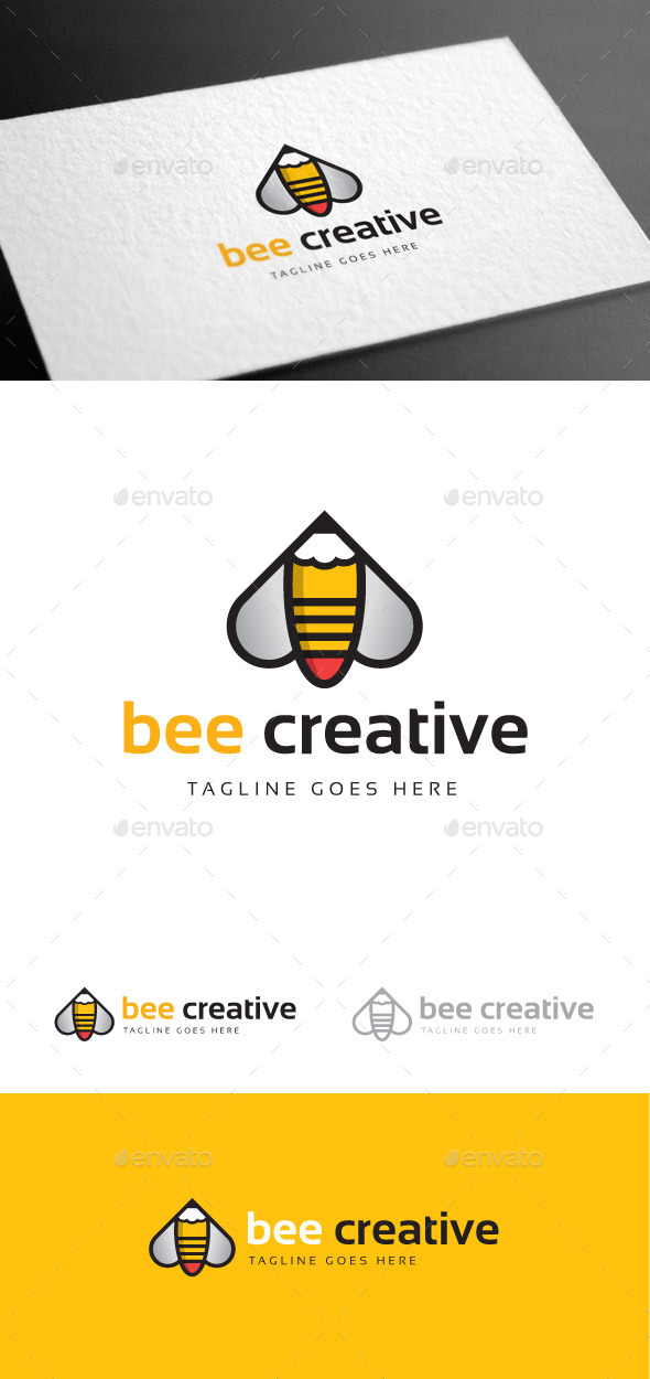 GraphicRiver Bee Creative Logo Template 9235364 GraphicRiver Bee Creative Logo Template 9235364