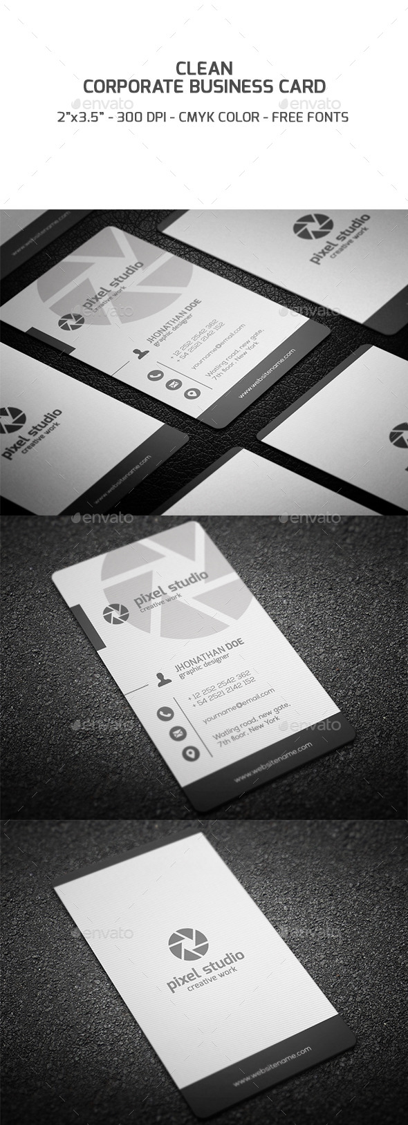 GraphicRiver Corporate Business Card 9236976 GraphicRiver Corporate Business Card 9236976
