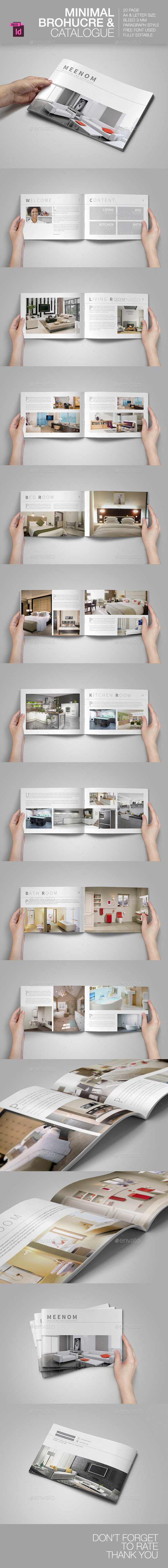 GraphicRiver Minimal Brochure & Catalogue 9237367 GraphicRiver Minimal Brochure & Catalogue 9237367