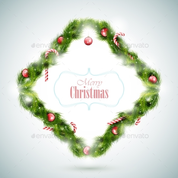 GraphicRiver Greeting Card with Christmas Attributes 9240374 GraphicRiver Greeting Card with Christmas Attributes 9240374