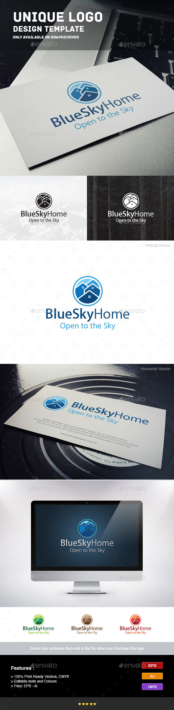 GraphicRiver Home Sky 9241075 GraphicRiver Home Sky 9241075