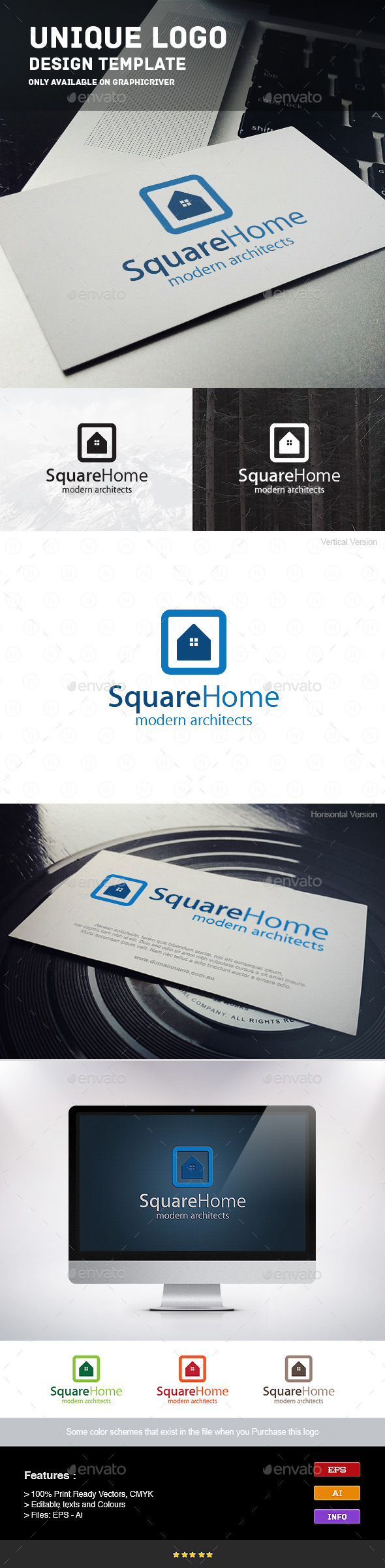 GraphicRiver Square Home 9241095 GraphicRiver Square Home 9241095