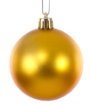Photo of Golden Christmas balls | Free christmas images