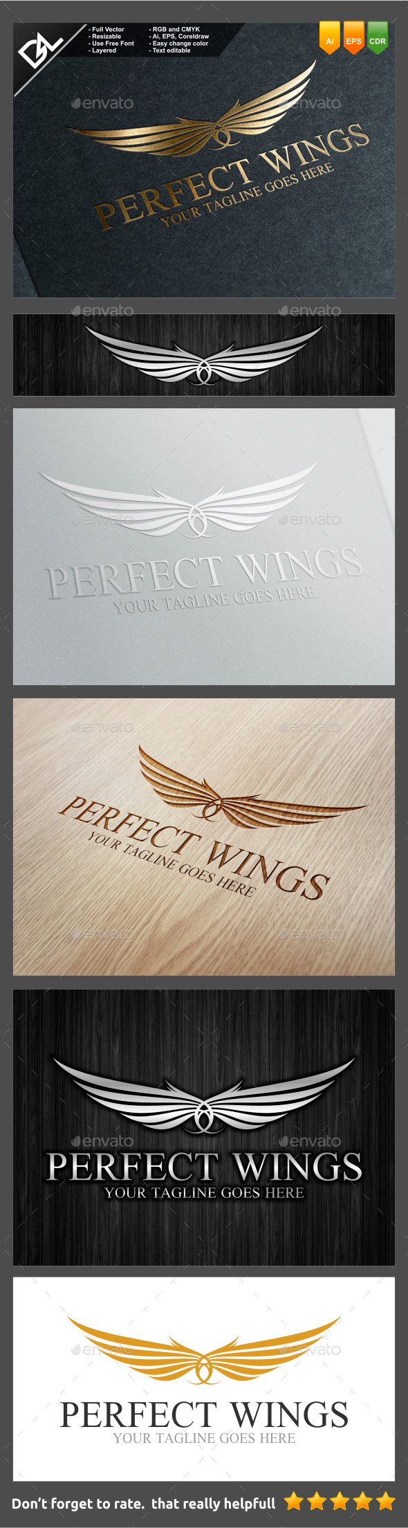 GraphicRiver Perfect Wings 9241734 GraphicRiver Perfect Wings 9241734