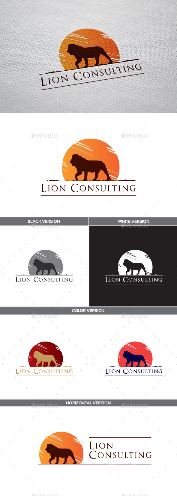 GraphicRiver LionConsulting Logo 9243187 GraphicRiver LionConsulting Logo 9243187