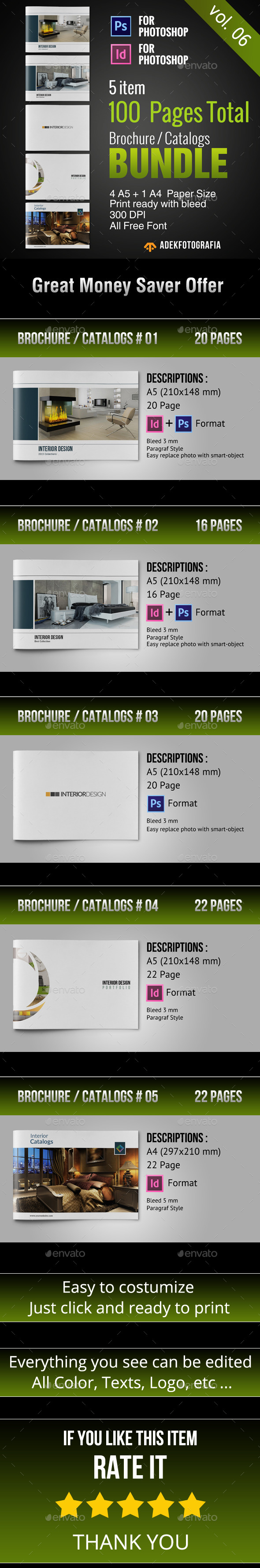 GraphicRiver Multipurpose Catalogs Brochure Bundle Vol 06 9244412 GraphicRiver Multipurpose Catalogs Brochure Bundle Vol 06 9244412