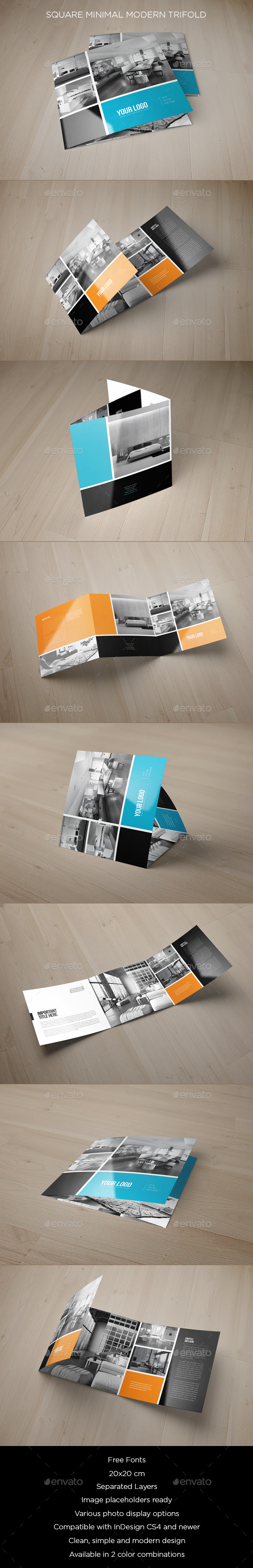 GraphicRiver Square Minimal Modern Trifold 9248521 GraphicRiver Square Minimal Modern Trifold 9248521