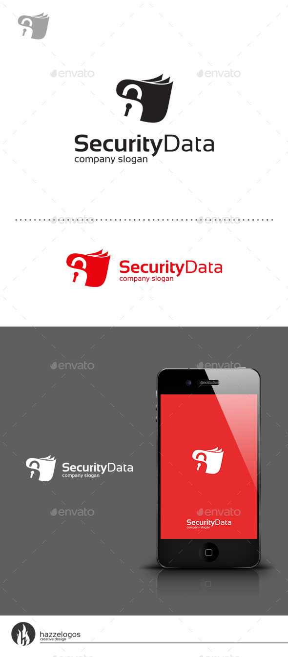 GraphicRiver Security Data Logo 9250138 GraphicRiver Security Data Logo 9250138