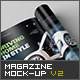 Magazine Mock-Up V2 Magazine Mock-Up V2 - GraphicRiver Item for Sale