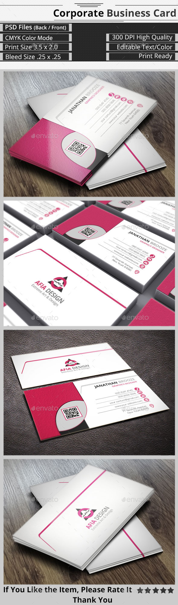 GraphicRiver Clean & Smart Corporate Business Card 9251292 GraphicRiver Clean & Smart Corporate Business Card 9251292