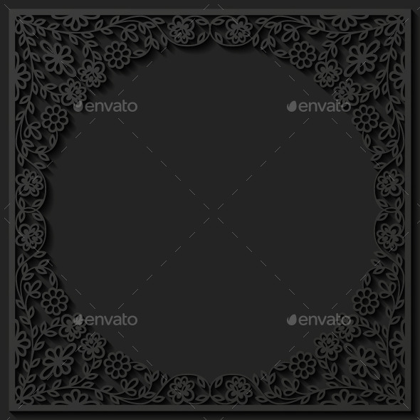 GraphicRiver Floral Frame 9251717 GraphicRiver Floral Frame 9251717