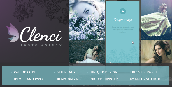 Clenci Responsive HTML Template