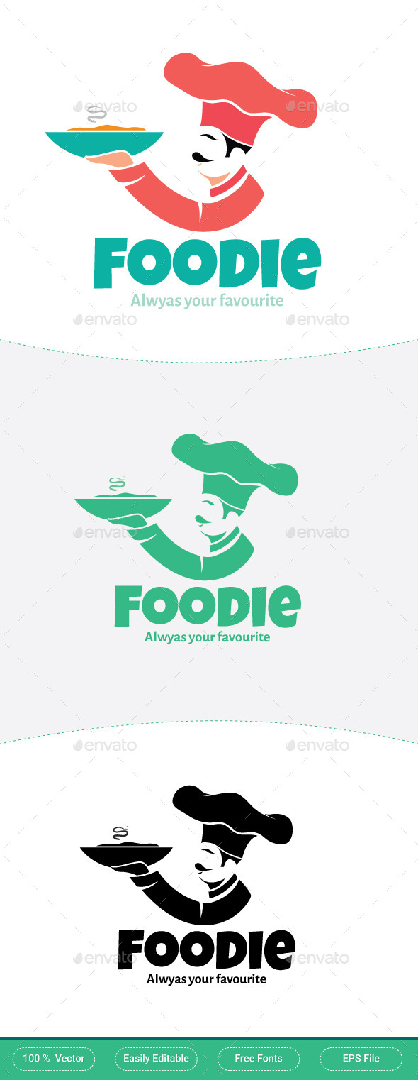 Foodie Restaurant Logo