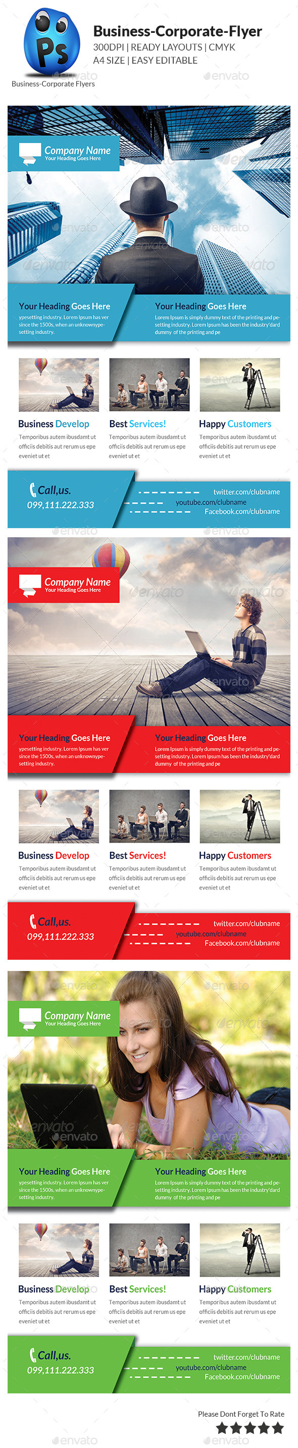 GraphicRiver Corporate Business Flyer Template 9253165 GraphicRiver Corporate Business Flyer Template 9253165