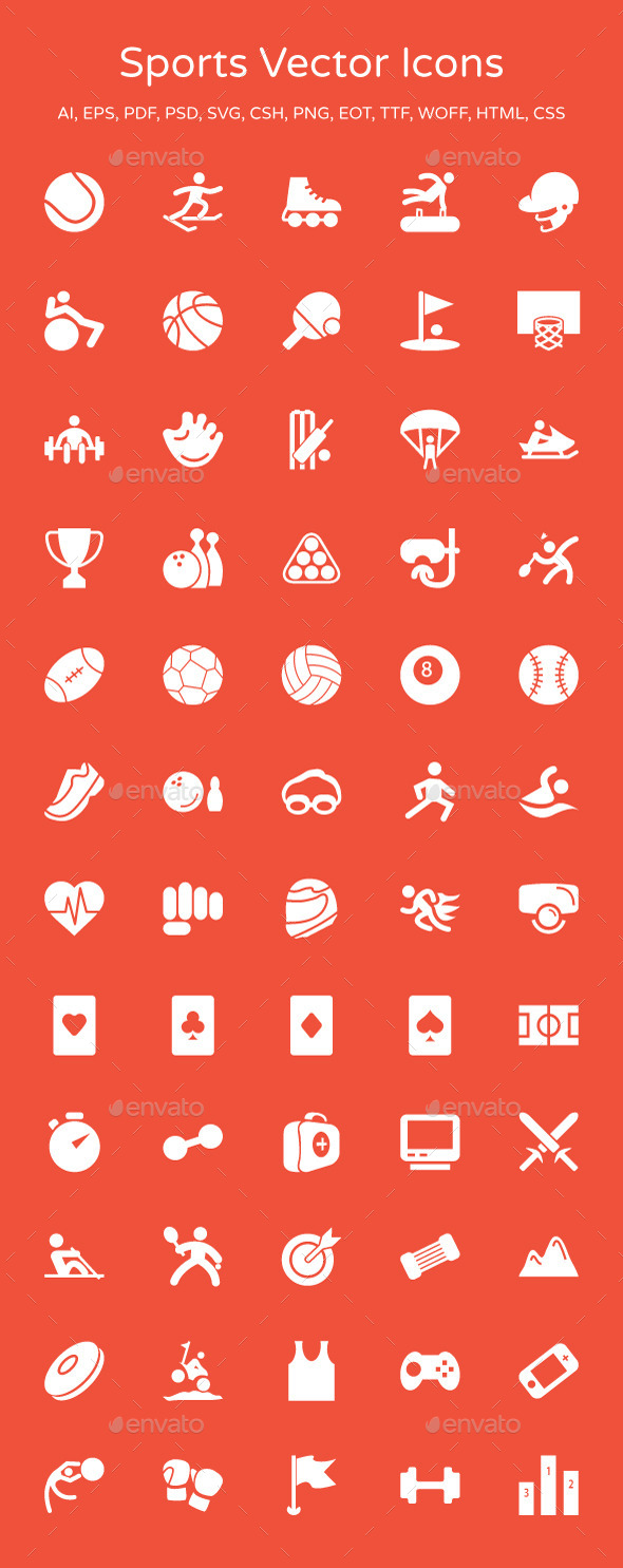 Sports Vector Icons (Icons)