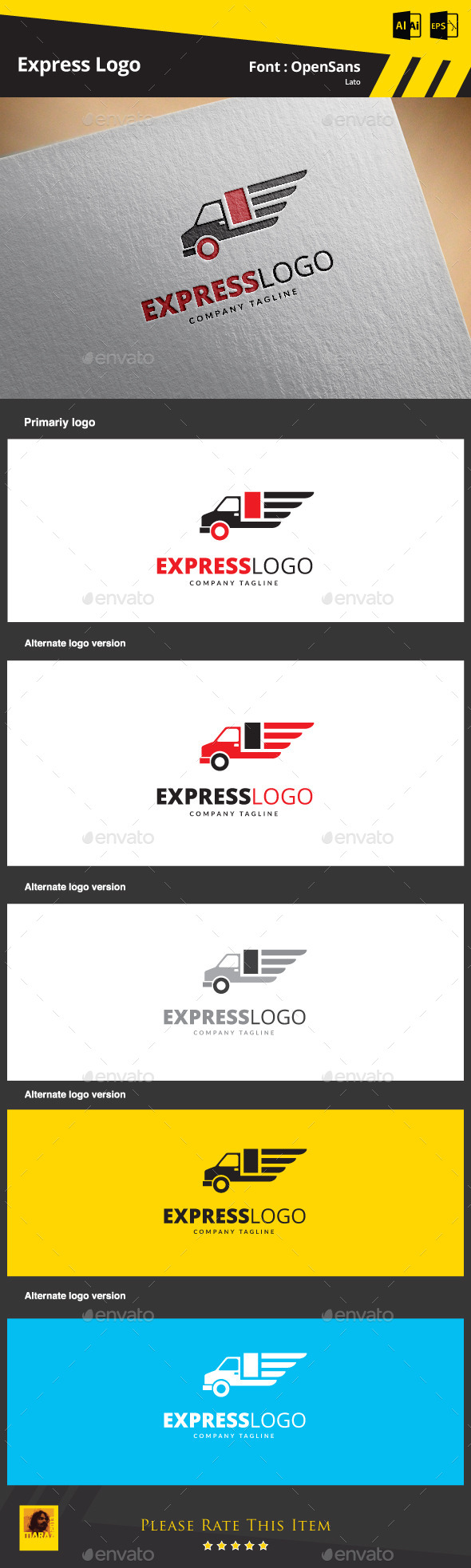 GraphicRiver Express Logo 9253891 GraphicRiver Express Logo 9253891