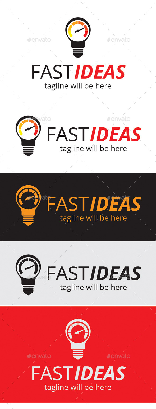 GraphicRiver Fast Ideas Logo 9256345 GraphicRiver Fast Ideas Logo 9256345