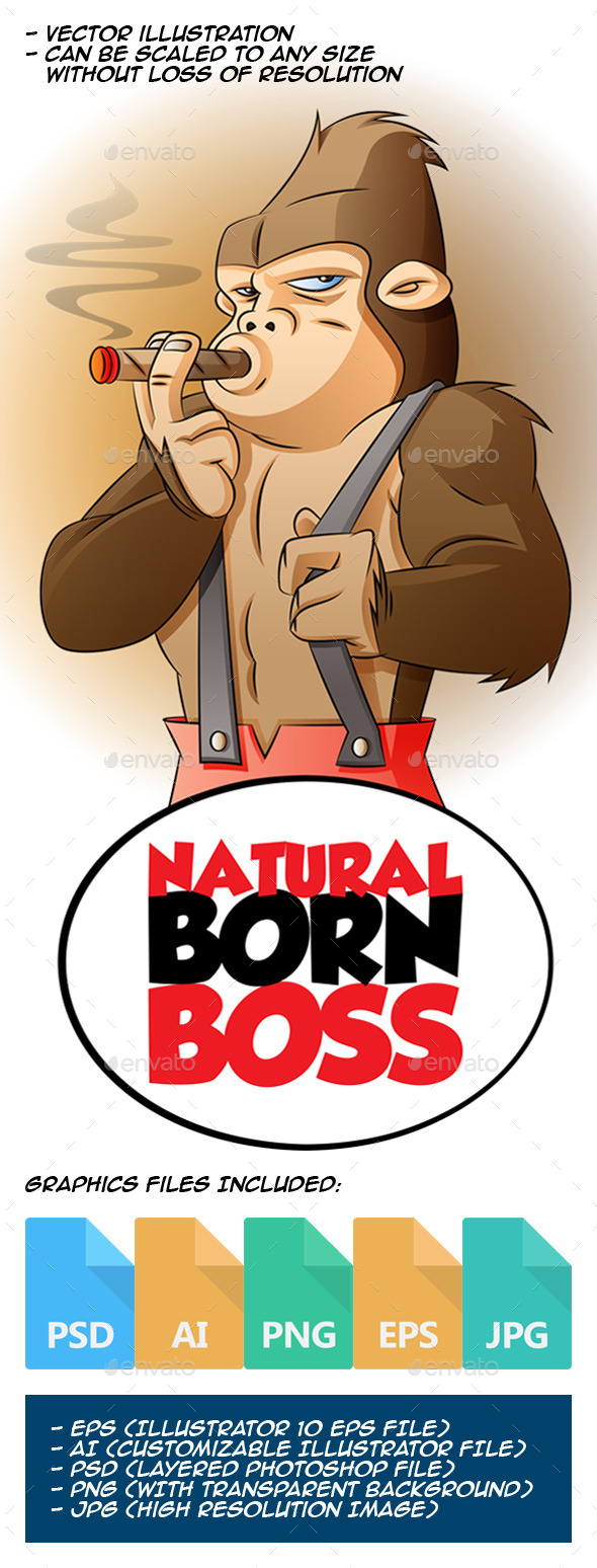 GraphicRiver Natural Born Boss 9256951 GraphicRiver Natural Born Boss 9256951