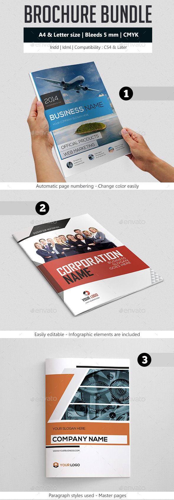 GraphicRiver Business Brochure Template Bundle 9257372 GraphicRiver Business Brochure Template Bundle 9257372