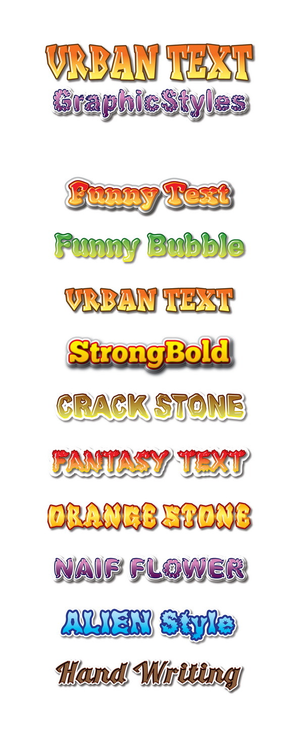 GraphicRiver Urban Text Graphic Styles for Ai 9206959 GraphicRiver Urban Text Graphic Styles for Ai 9206959