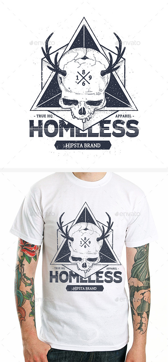 GraphicRiver Dotwork Skull Print #4 9258076 GraphicRiver Dotwork Skull Print #4 9258076