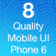 OS8 Quality - Mobile UI Kit OS8 Quality - Mobile UI Kit - GraphicRiver Item for Sale
