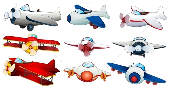 Different Planes (Man-made Objects)