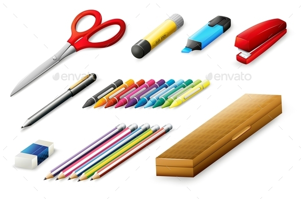 School Supplies (Man-made Objects)