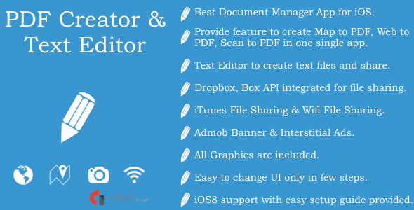 CodeCanyon PDF Creator & Text Editor Document Manager App 9259630 CodeCanyon PDF Creator & Text Editor Document Manager App 9259630