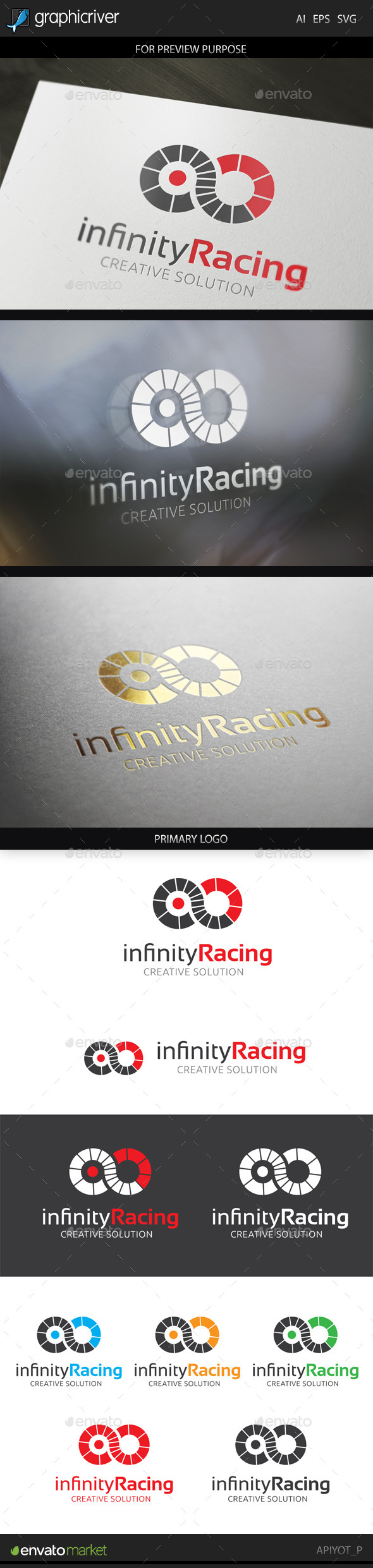 GraphicRiver Infinity Racing Logo 9259721 GraphicRiver Infinity Racing Logo 9259721