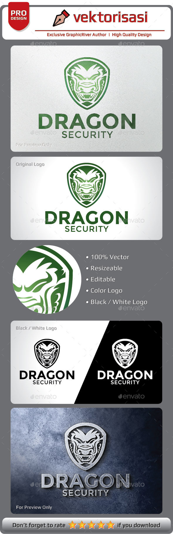 GraphicRiver Dragon Security Logo 9260072 GraphicRiver Dragon Security Logo 9260072