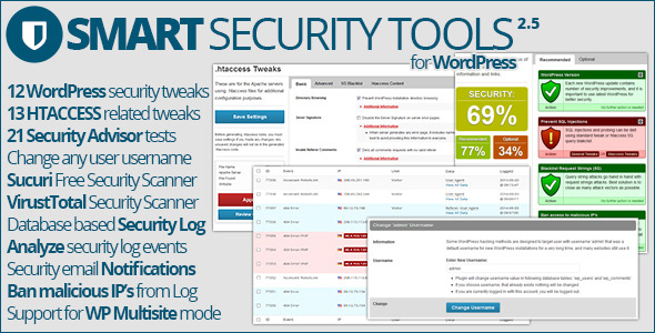 Smart Security Tools - CodeCanyon Item for Sale